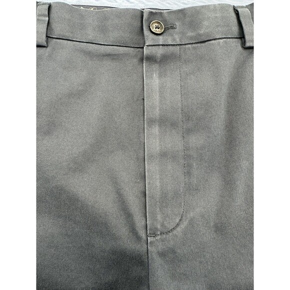 Brooks Brothers Shorts Mens 36 Navy Advantage Chino Stretch Flat Front Casual - Picture 3 of 11